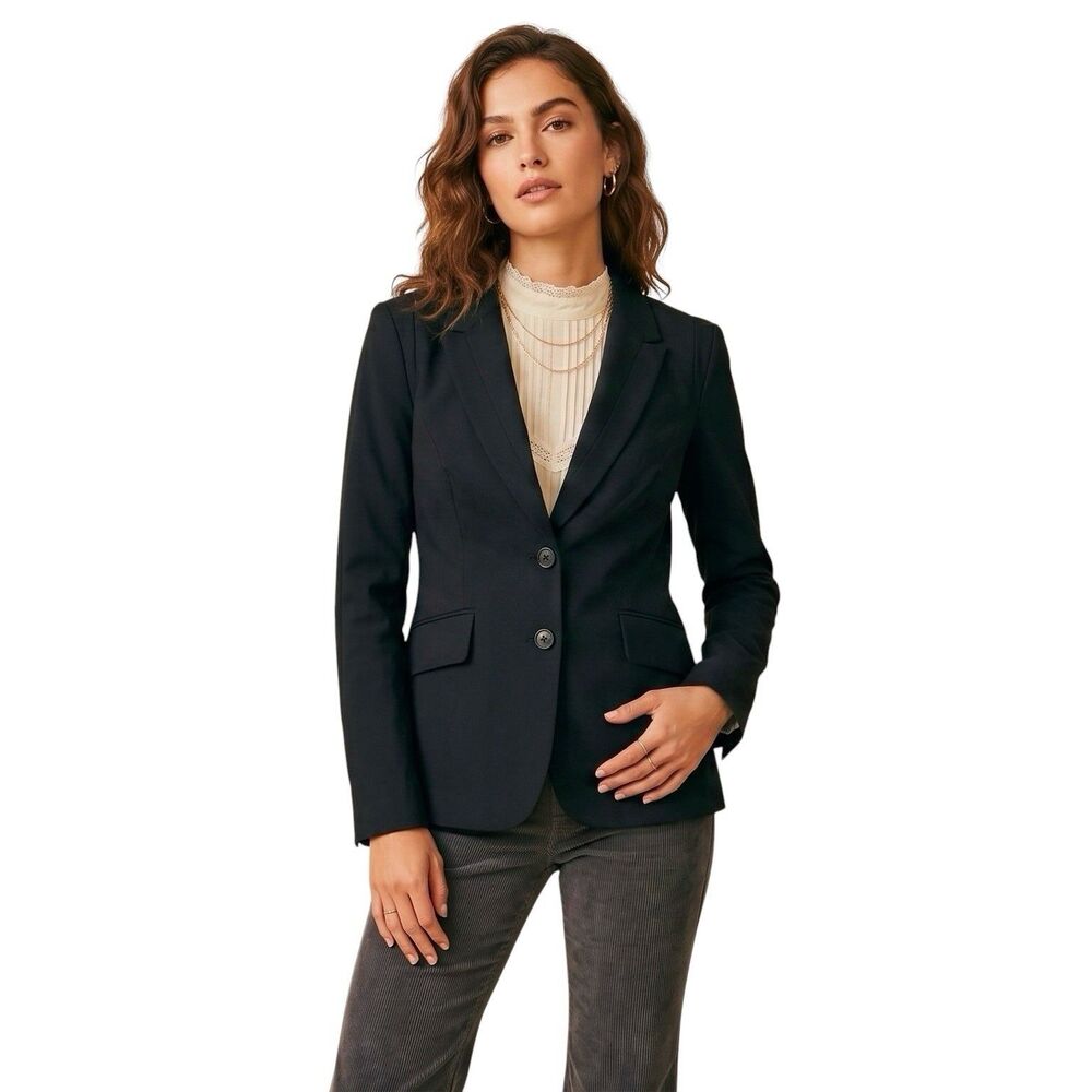 The Limited Collection Blazer Sz 6 Lined Two Button Suit Jacket Career Business